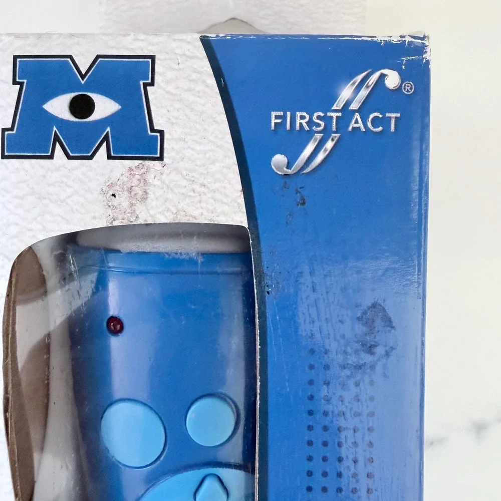 First Act Disney Pixar Monsters University Microphone Blue Toy MU359 New Box